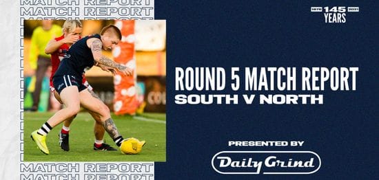 Daily Grind Women's Match Report: Round 5 vs North Adelaide